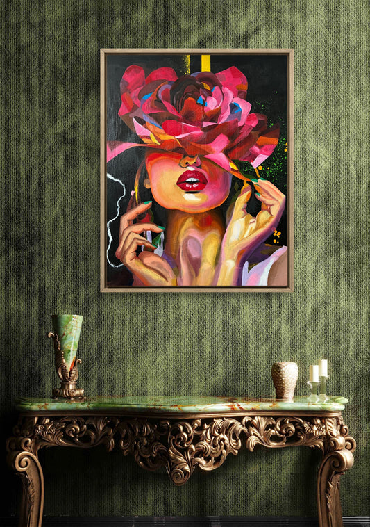 Hidden Heart Canvas Print