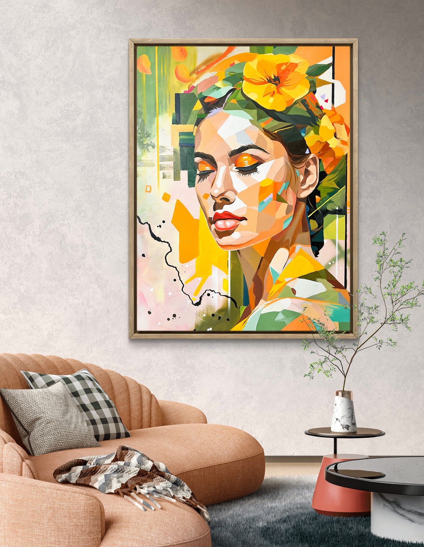 Embracing the Sunshine Canvas Print