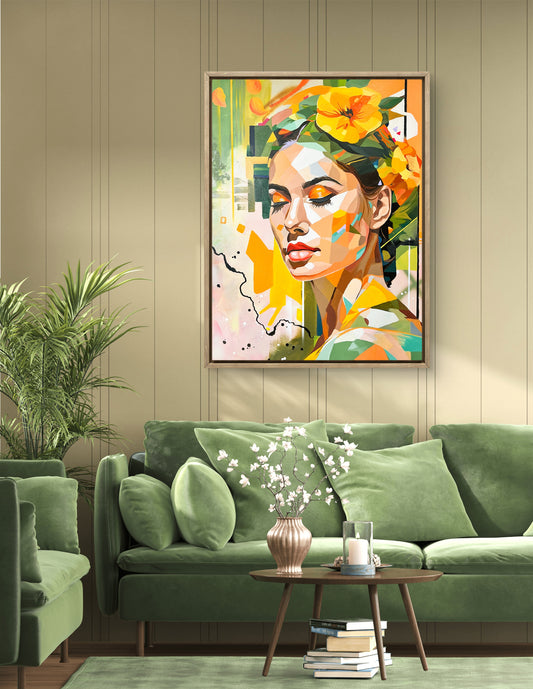 Embracing the Sunshine Canvas Print