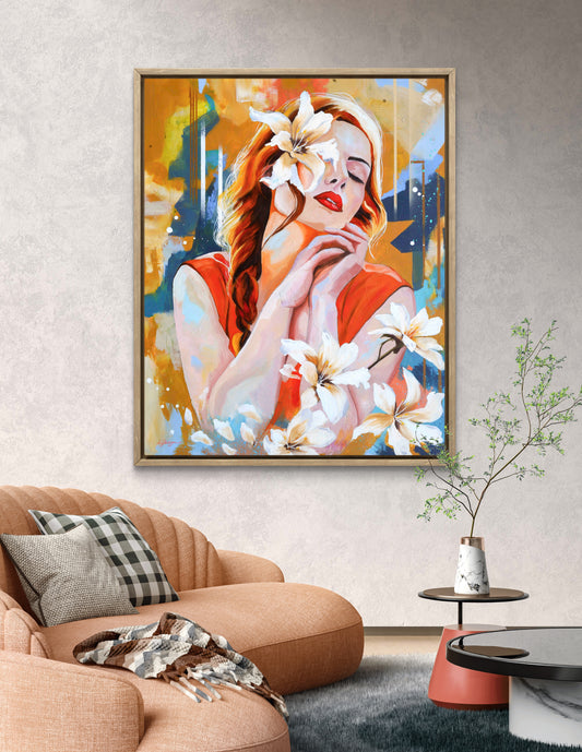 Emberbee Canvas Print