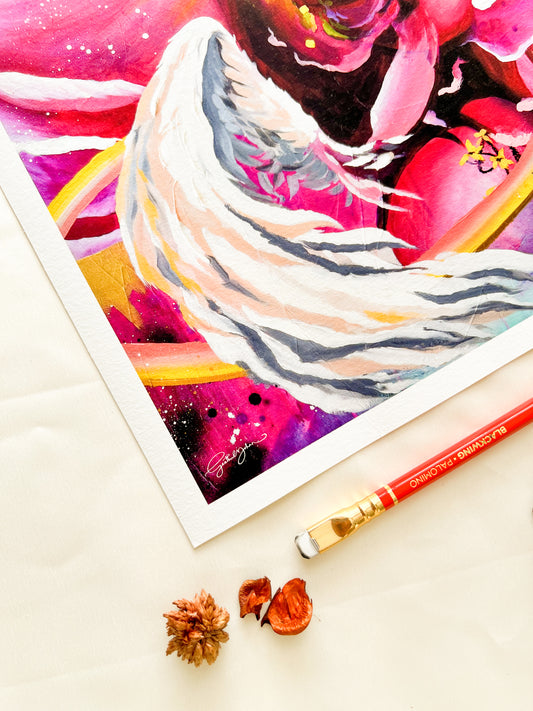 Melody of Blossoms Fine Art Print