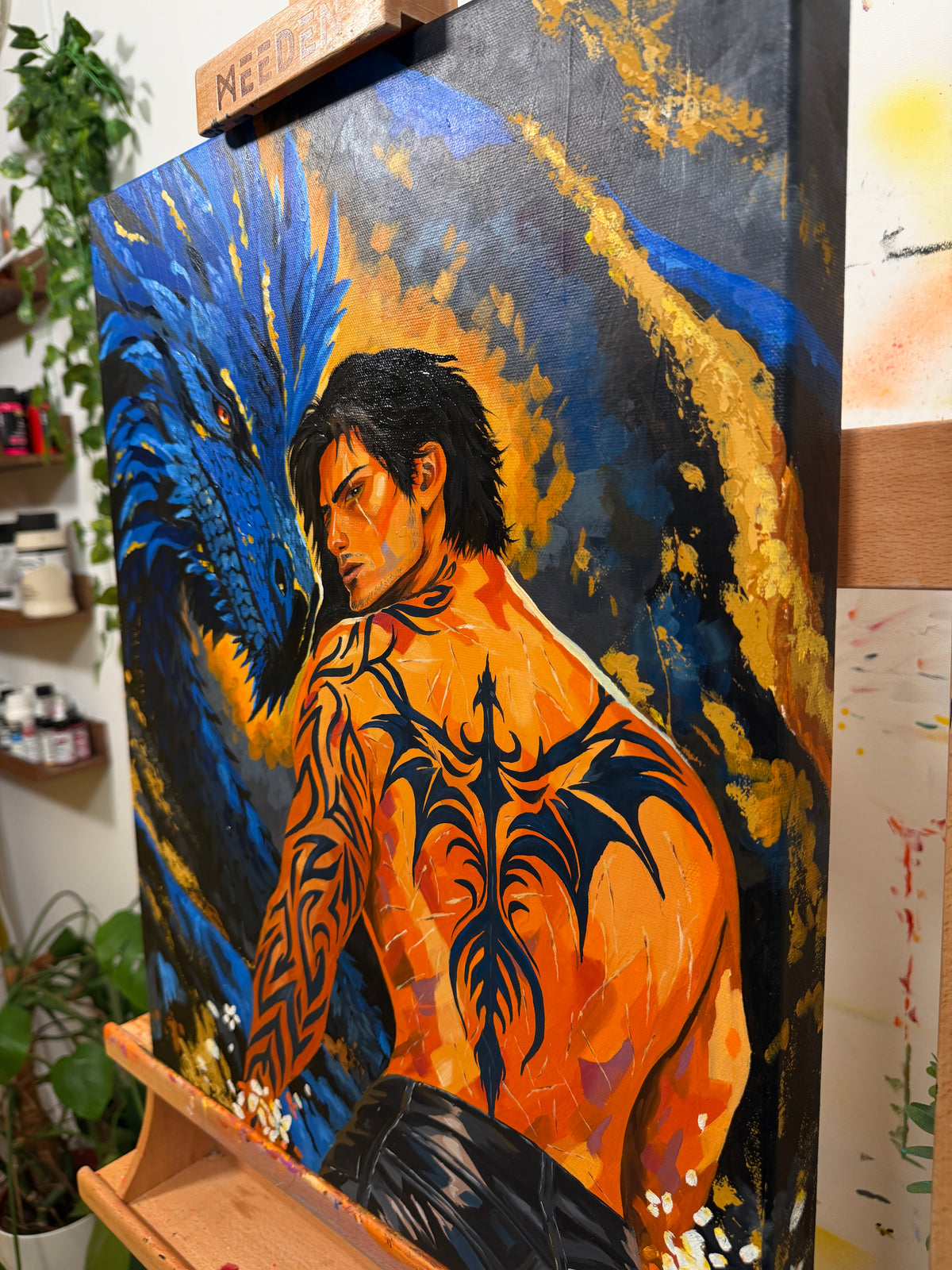 Heart of Shadows Original Painting