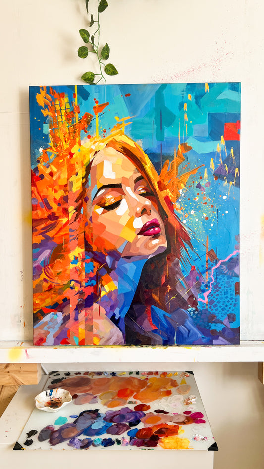 Firefly Original Painting