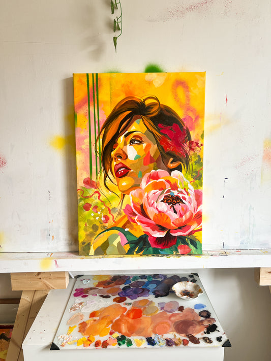 All That I Am Becoming Orginal Painting