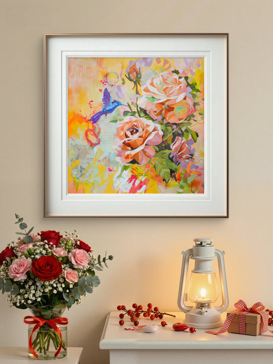 Amber Daydream Fine Art Print