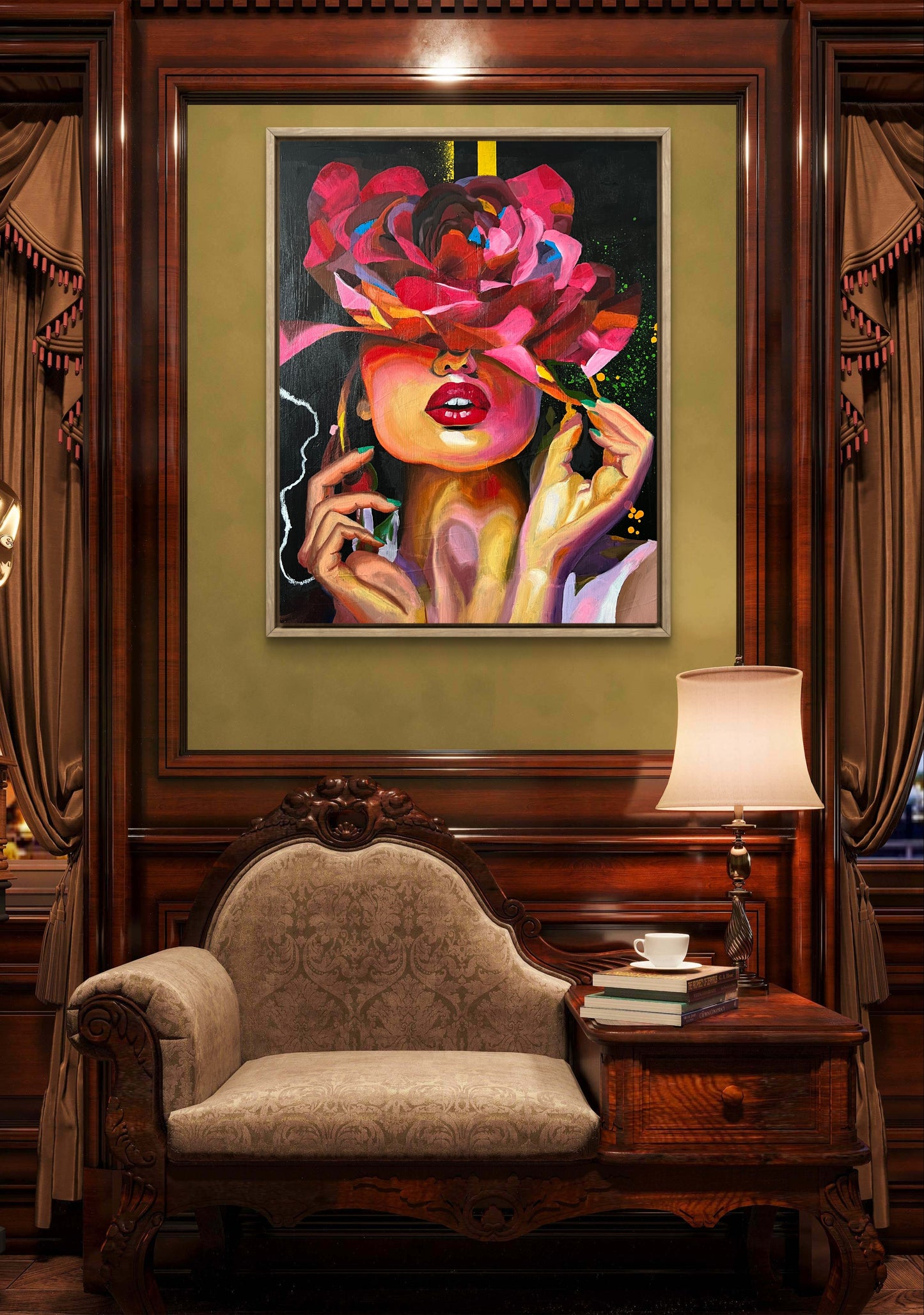 Hidden Heart Canvas Print