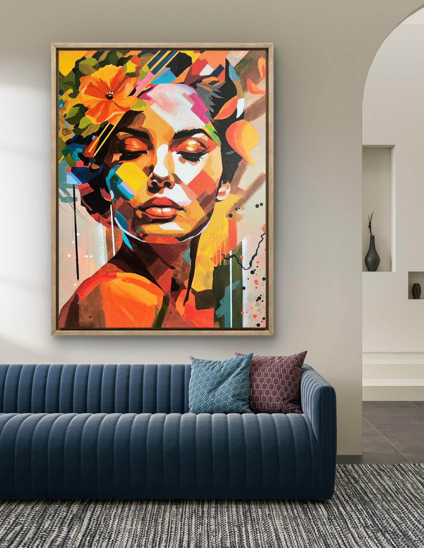 Dancing with Sunshine Canvas Print