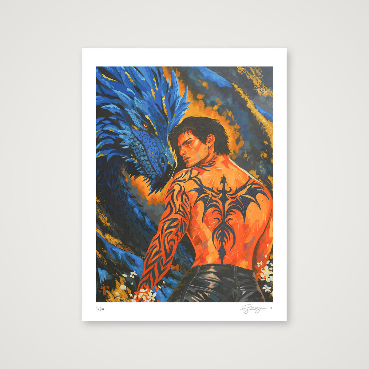 Heart of Shadows — 11×15" Print only