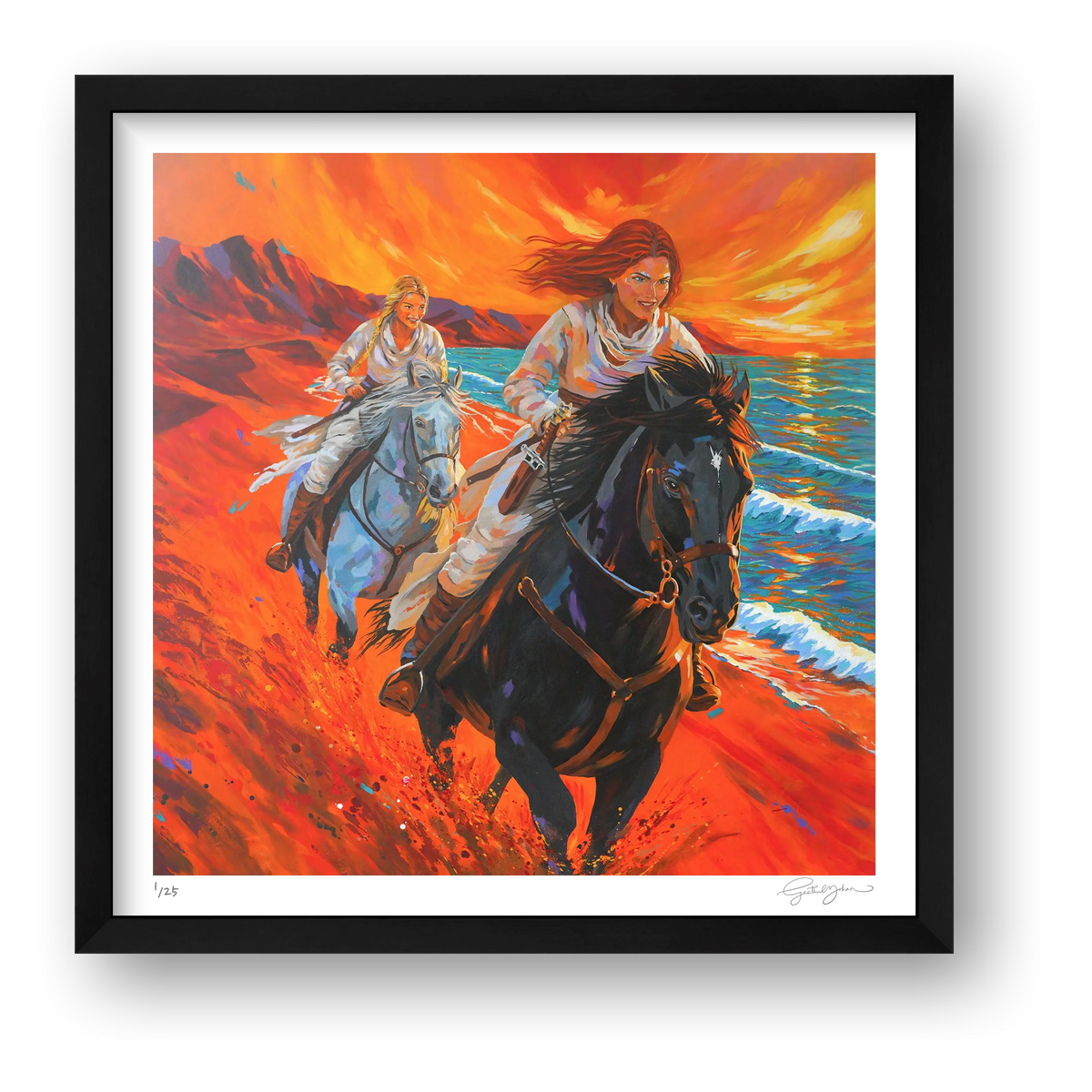 Live A Little — framed
