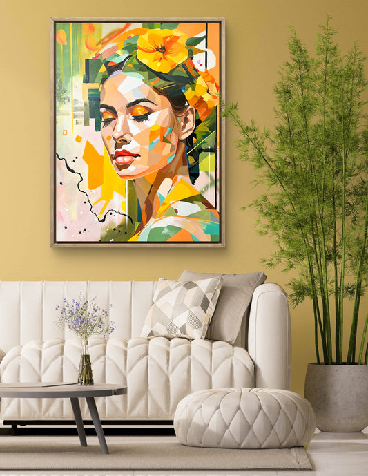 Embracing the Sunshine Canvas Print