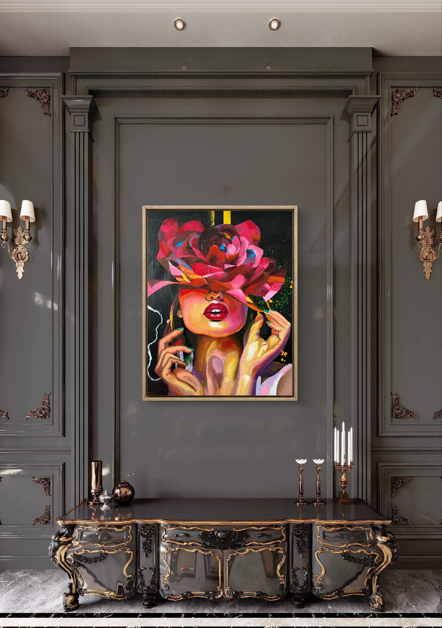 Hidden Heart Canvas Print