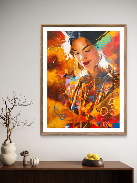 A Vivid Warmth Fine Art Print