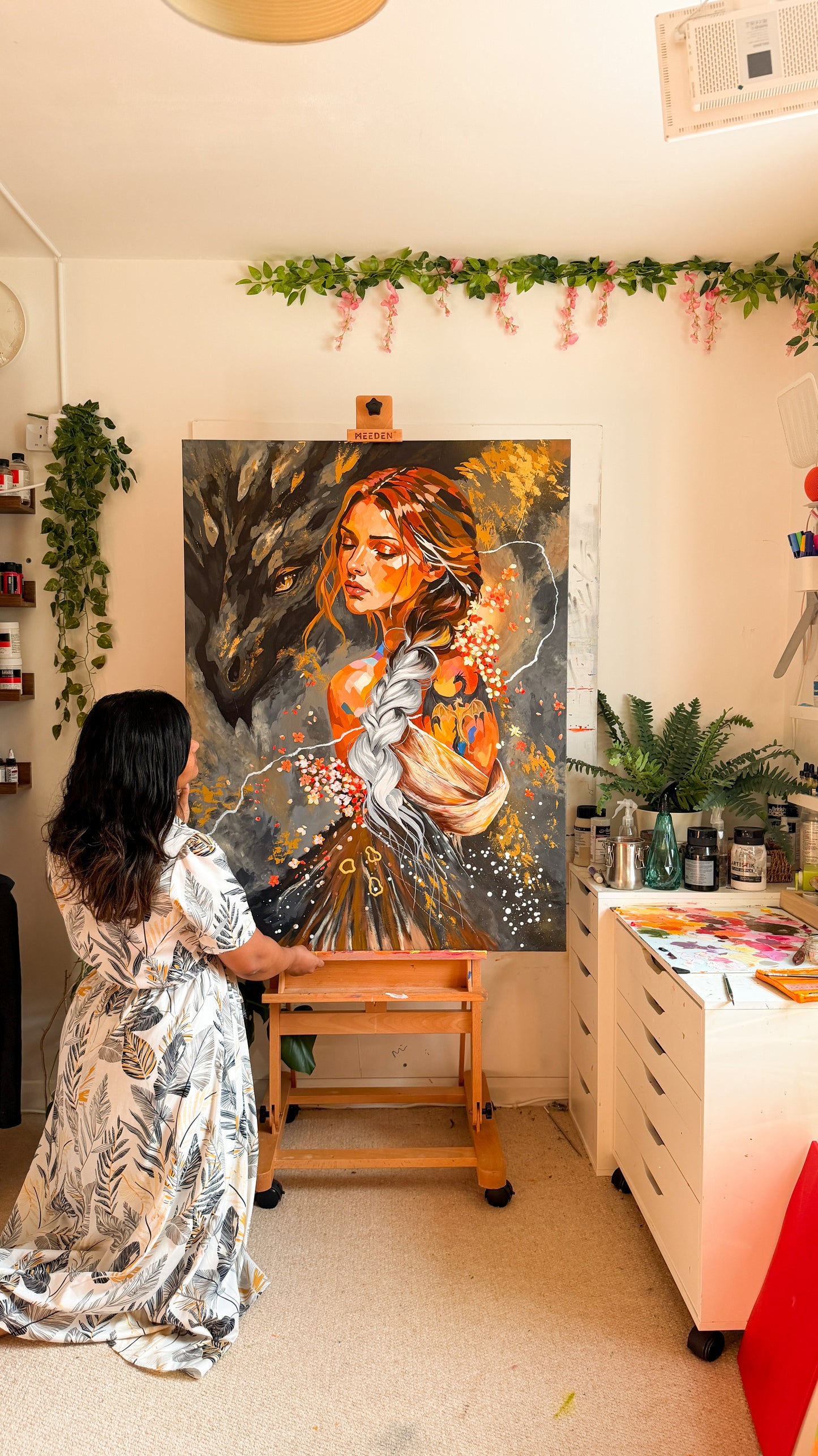 Heart of Lightning Original Painting