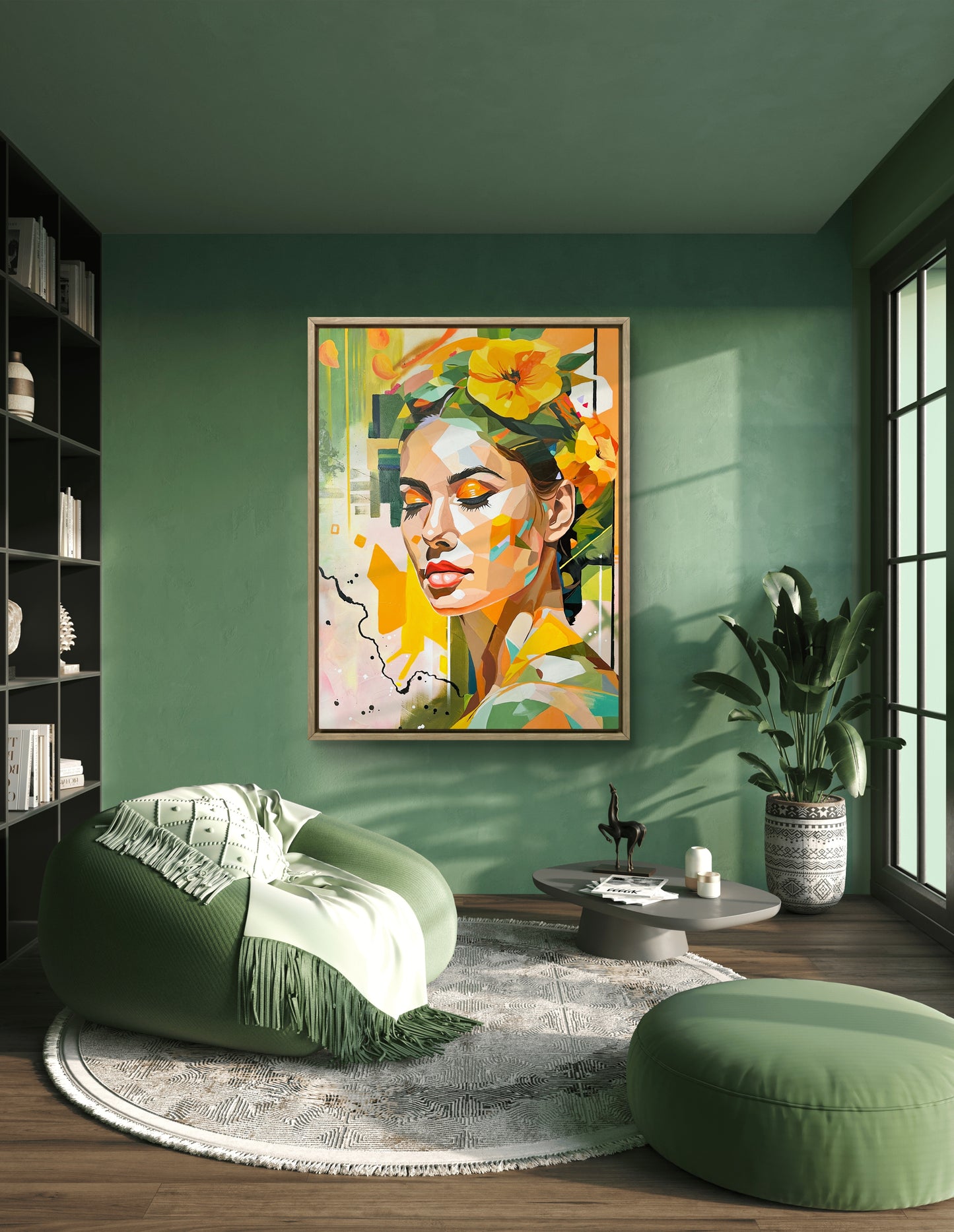 Embracing the Sunshine Canvas Print