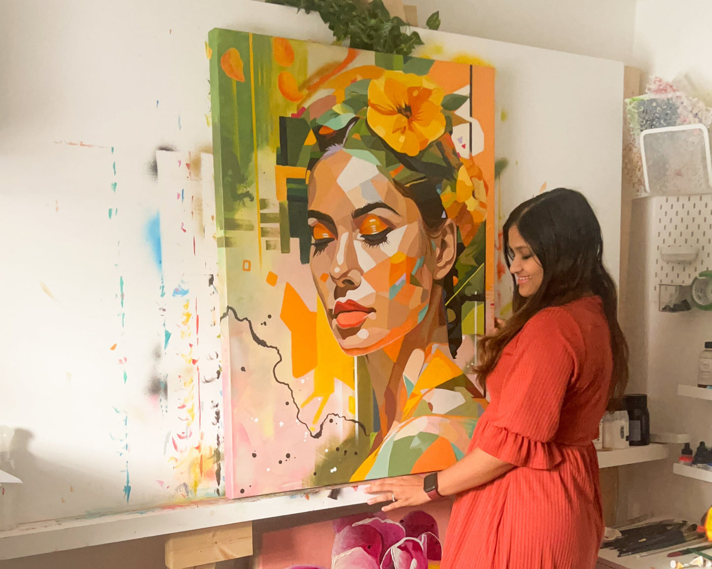 Embracing the Sunshine Original Painting
