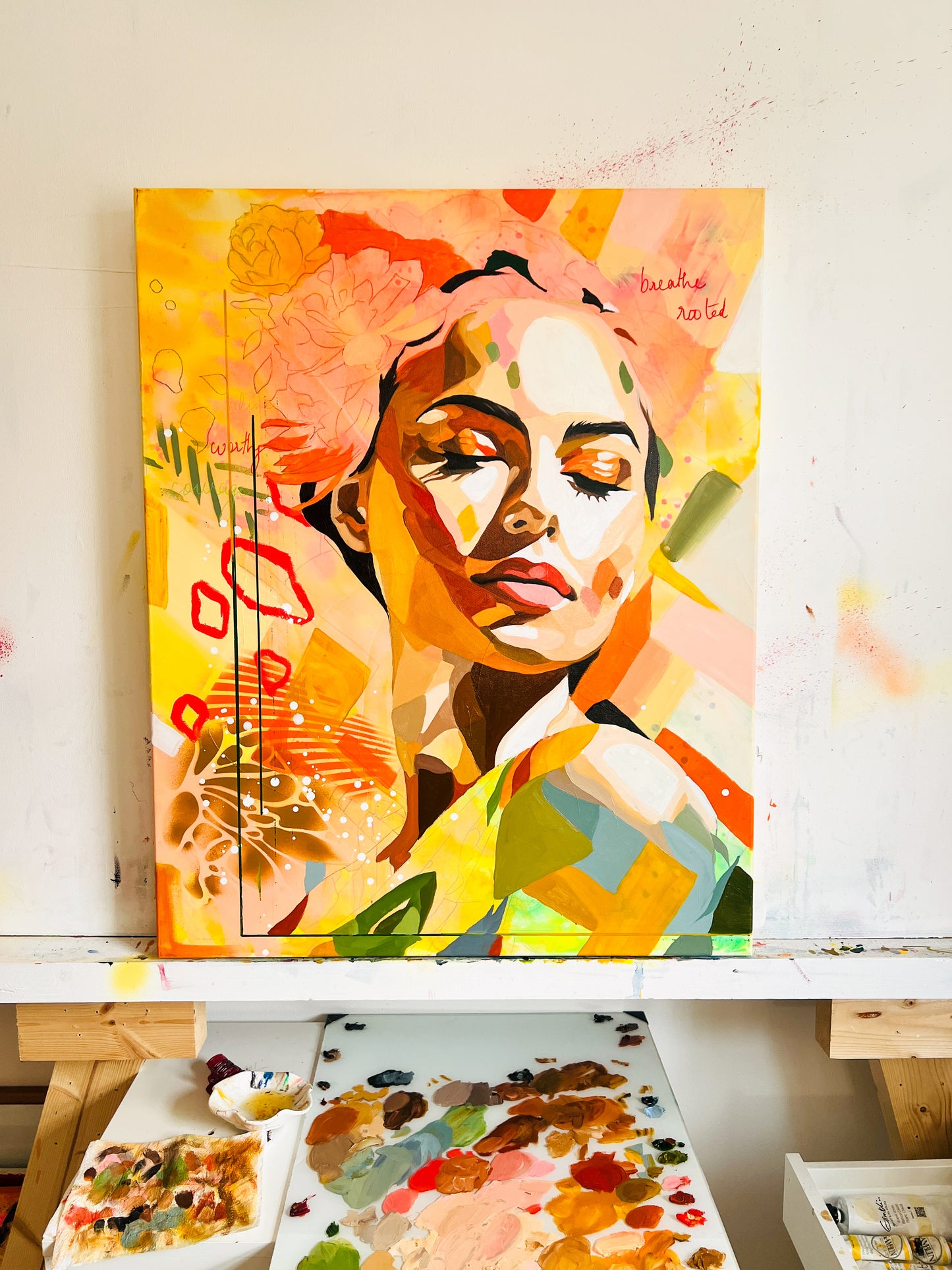 Echoes of Her Presence Original Painting