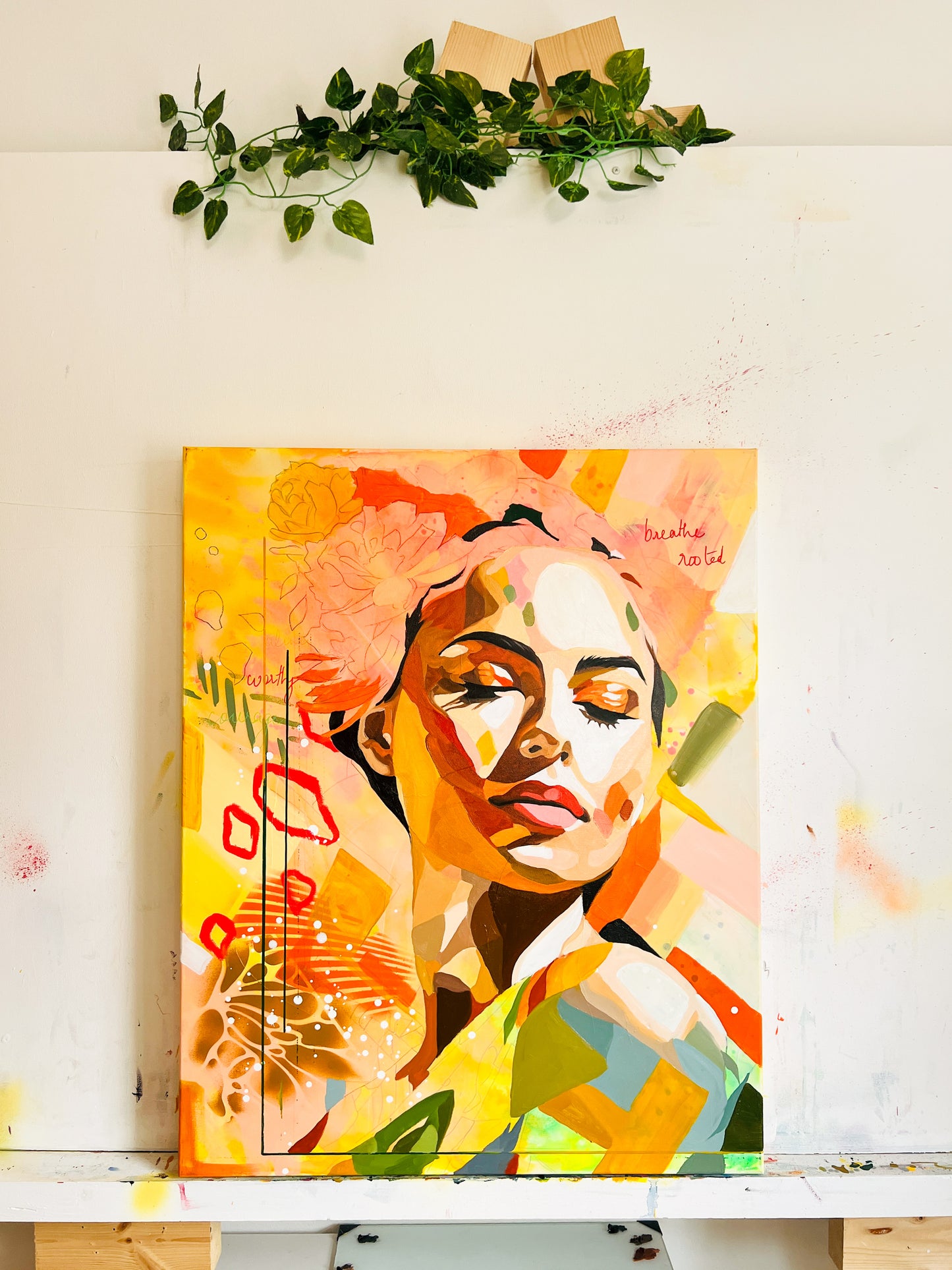 Echoes of Her Presence Original Painting