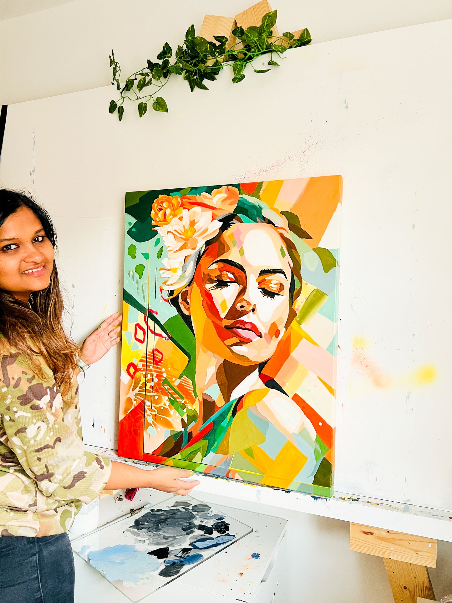 Echoes of Her Presence Original Painting