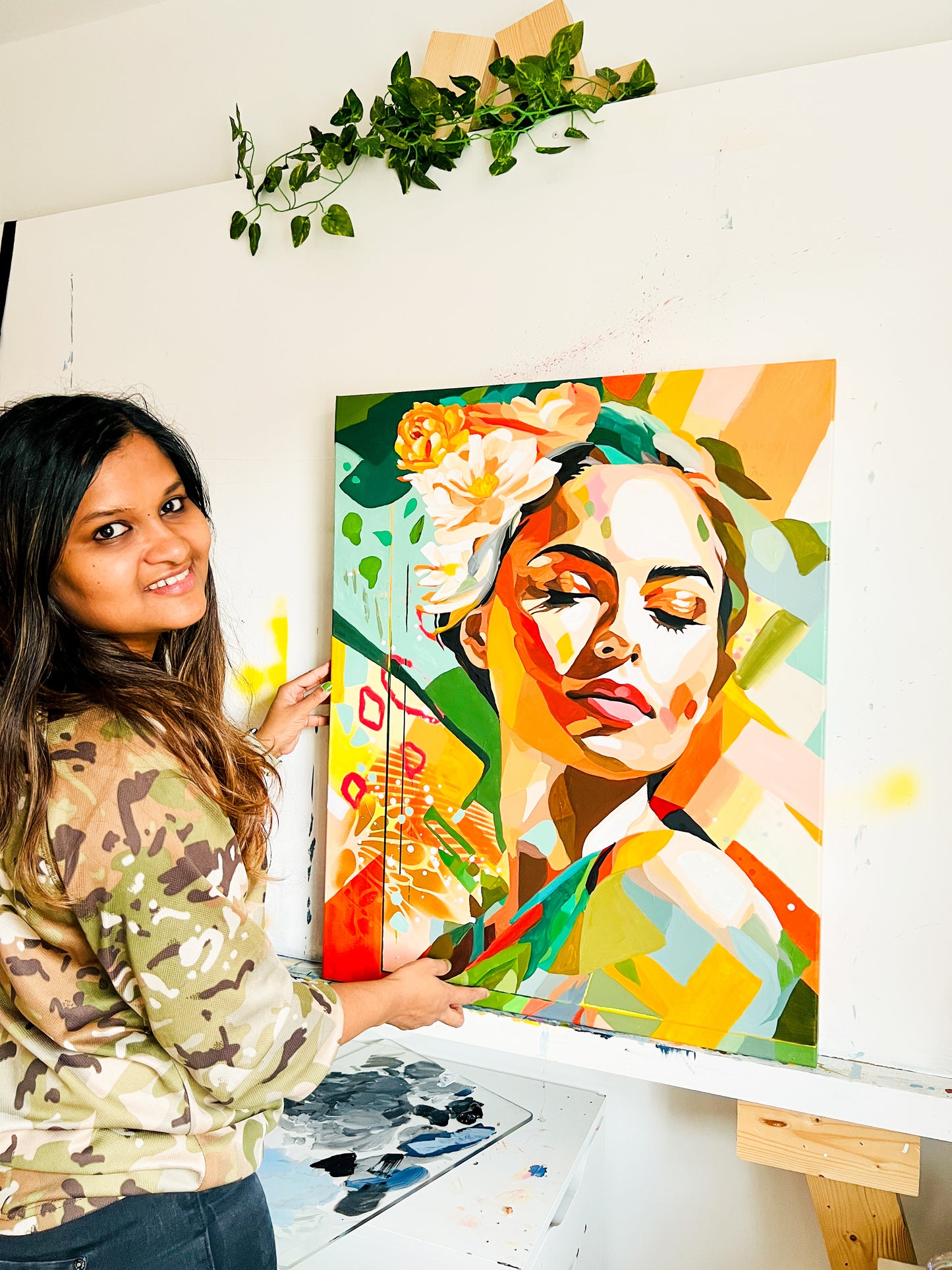 Echoes of Her Presence Original Painting