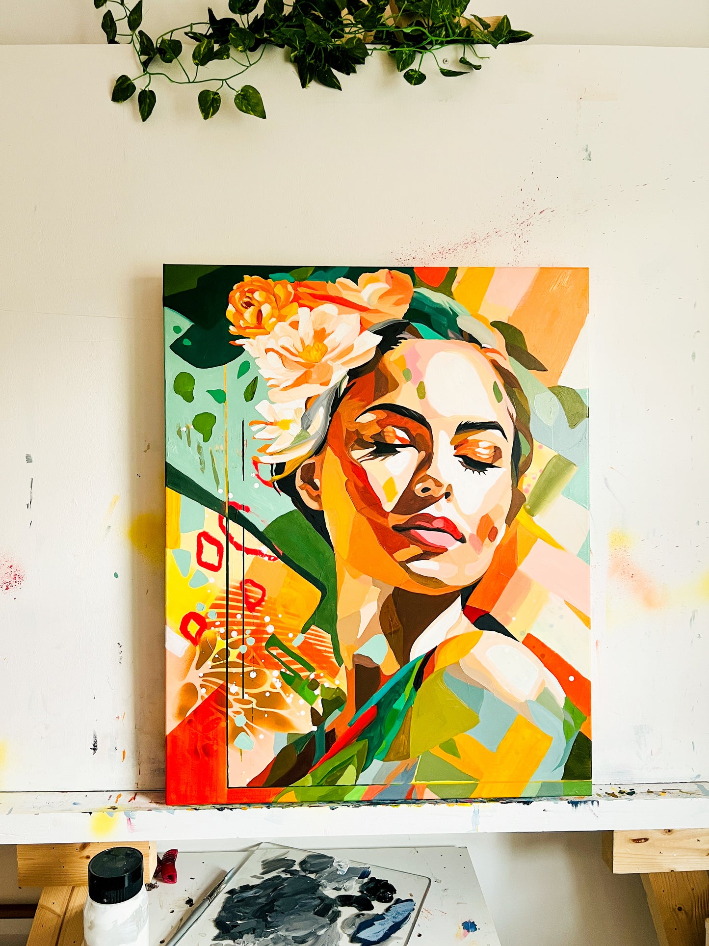 Echoes of Her Presence Original Painting