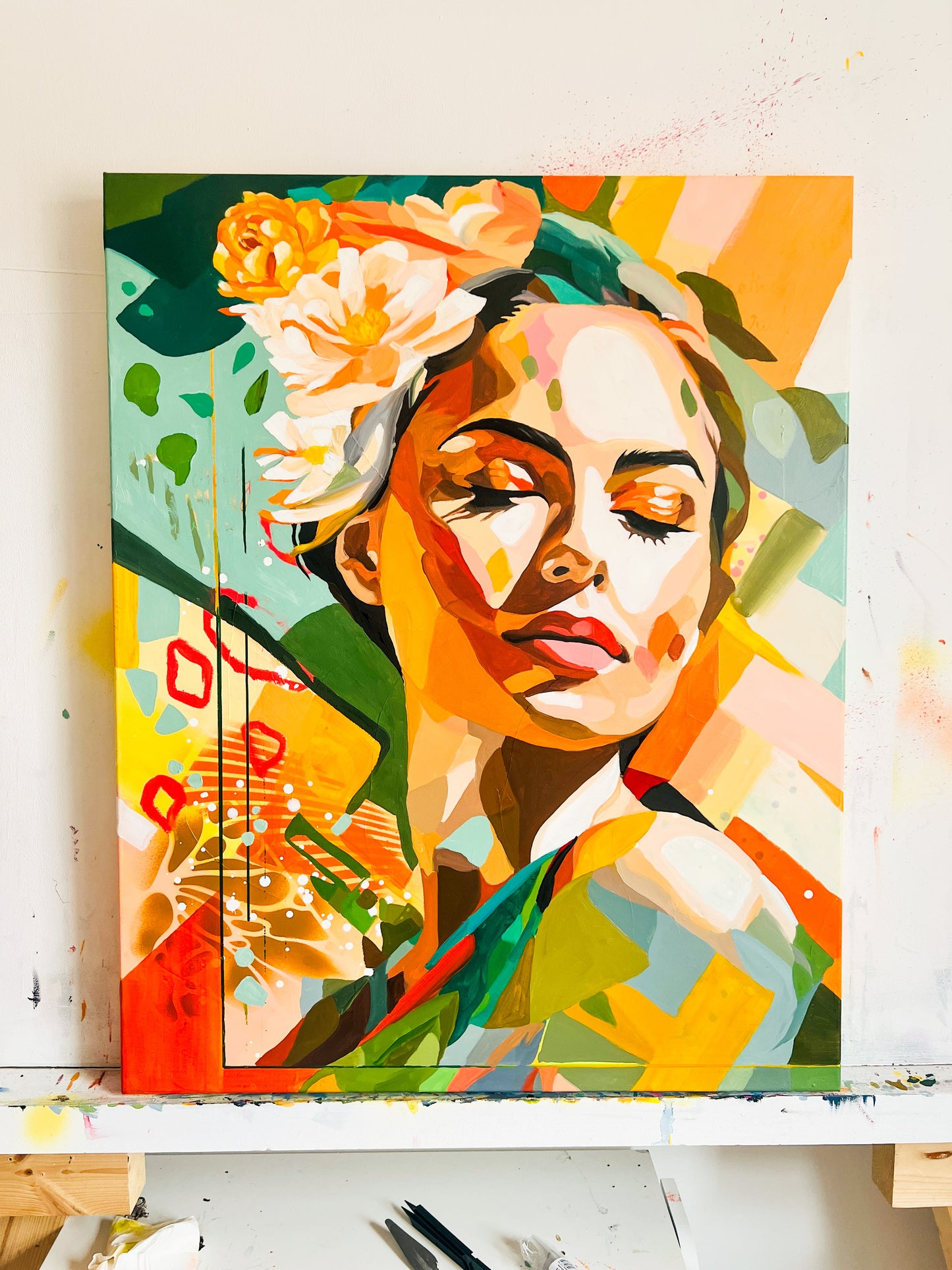 Echoes of Her Presence Original Painting