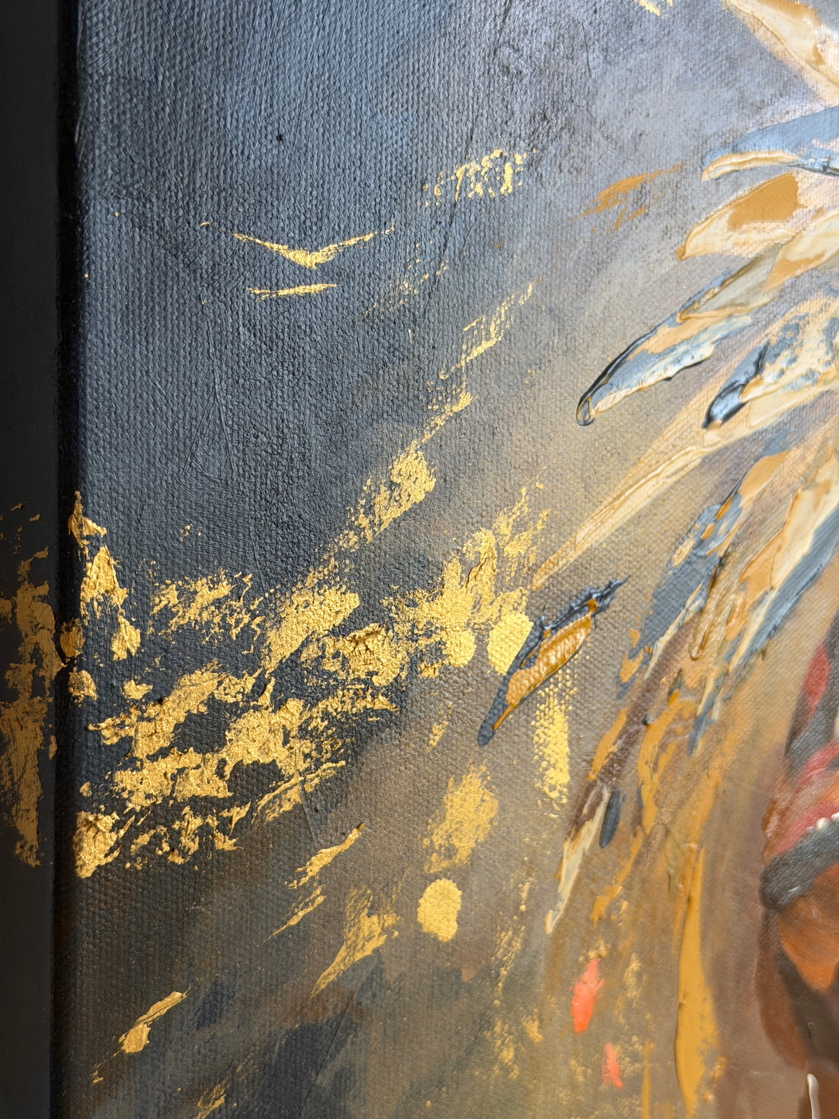 Heart of Gold Original Painting