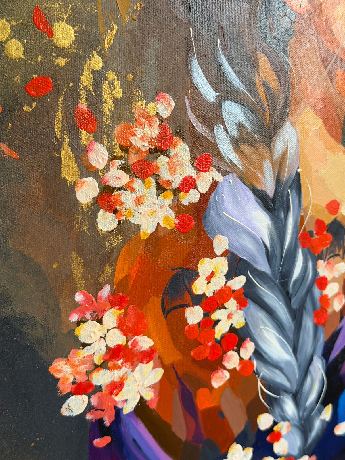 Heart of Gold Original Painting