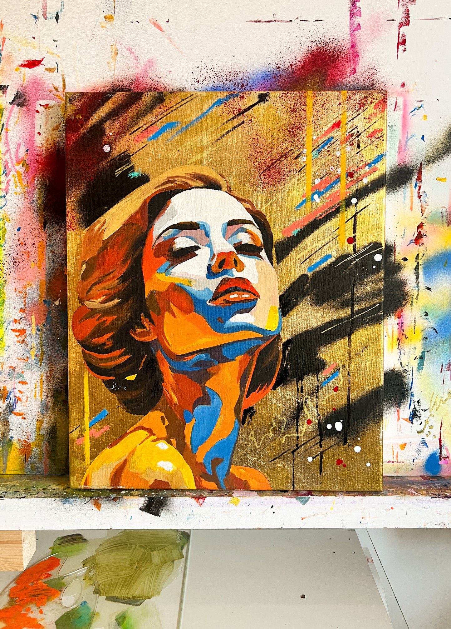 Rising Aurum Original Painting