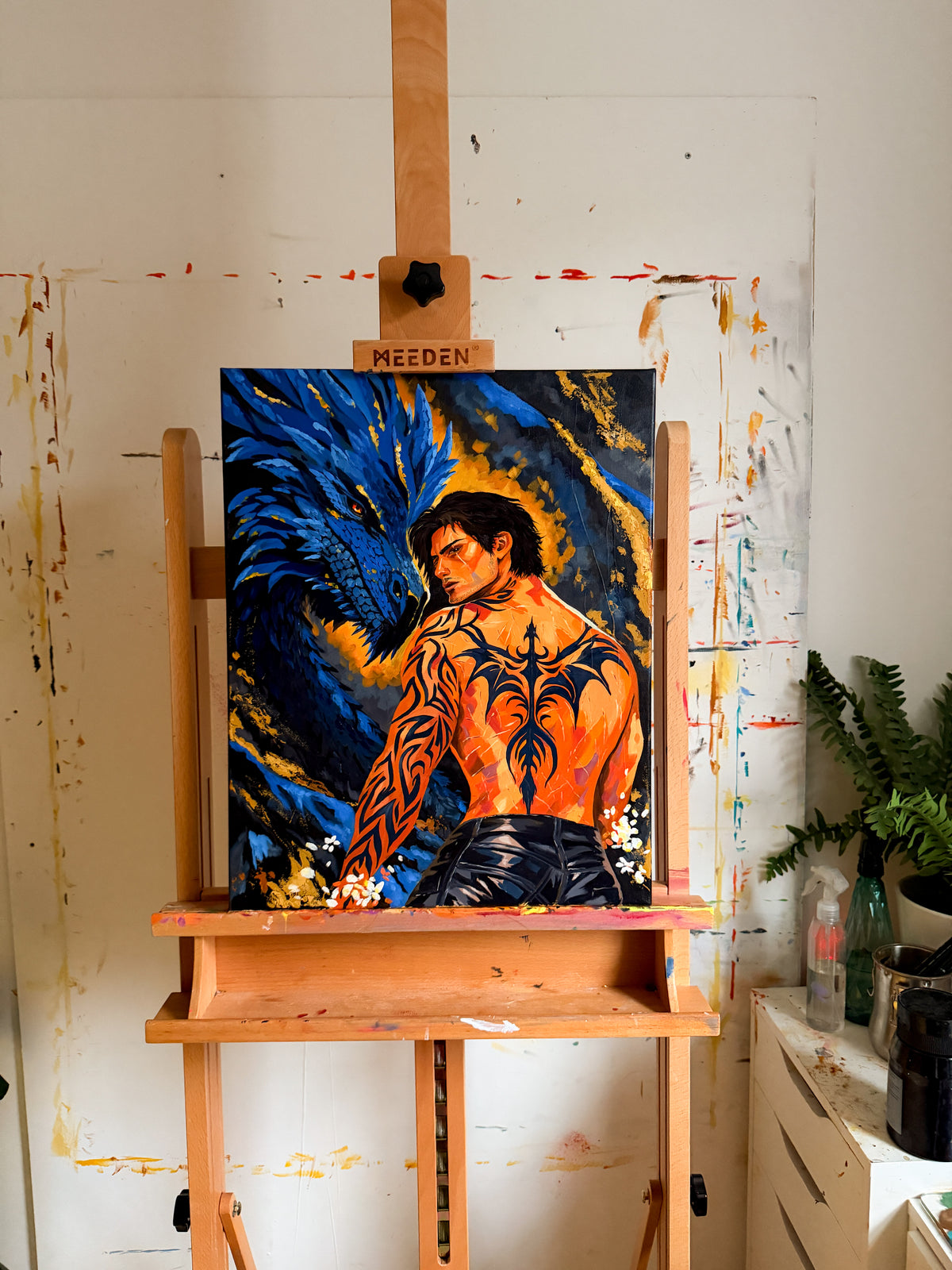 Heart of Shadows Original Painting