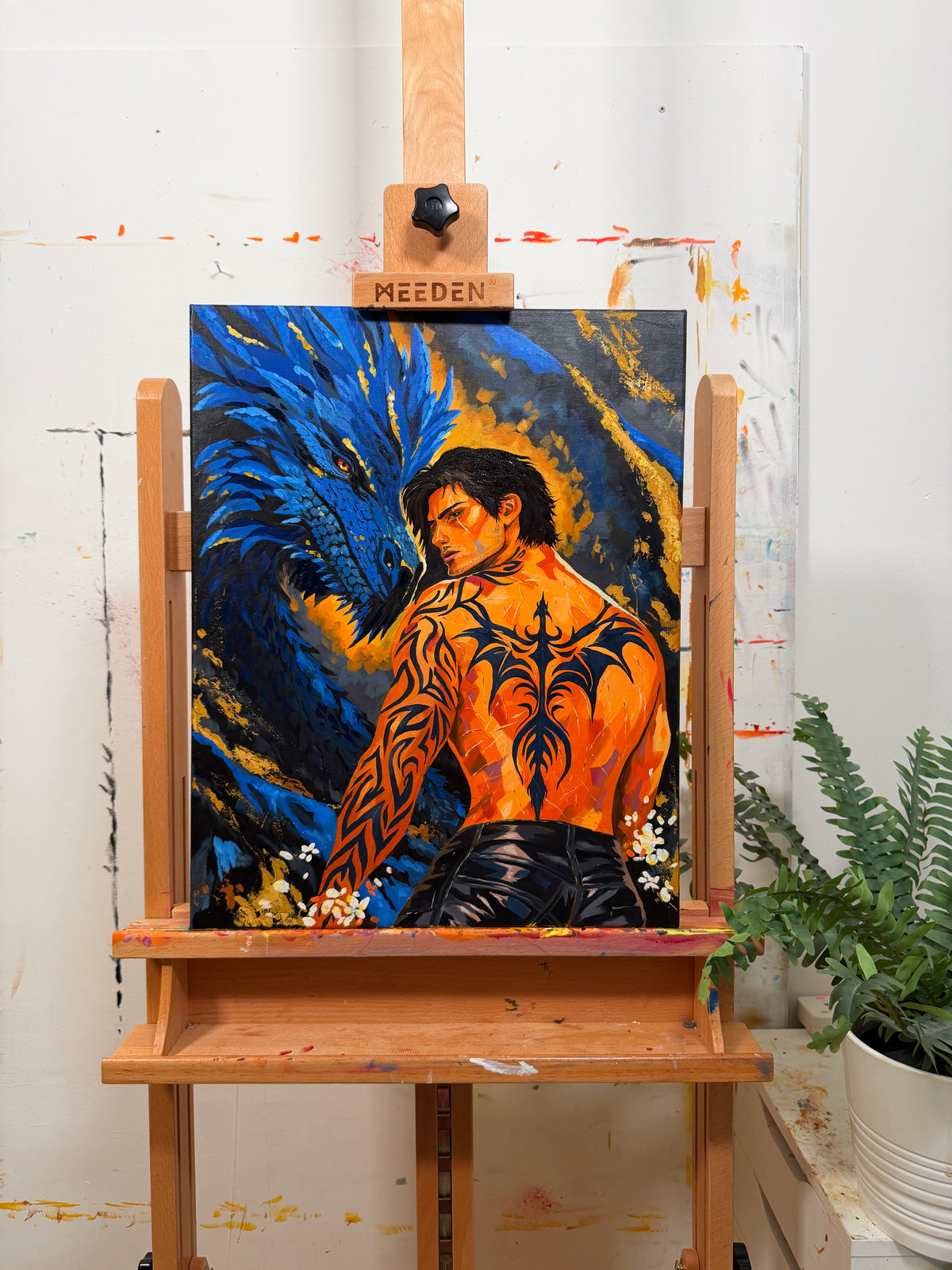 Heart of Shadows Original Painting