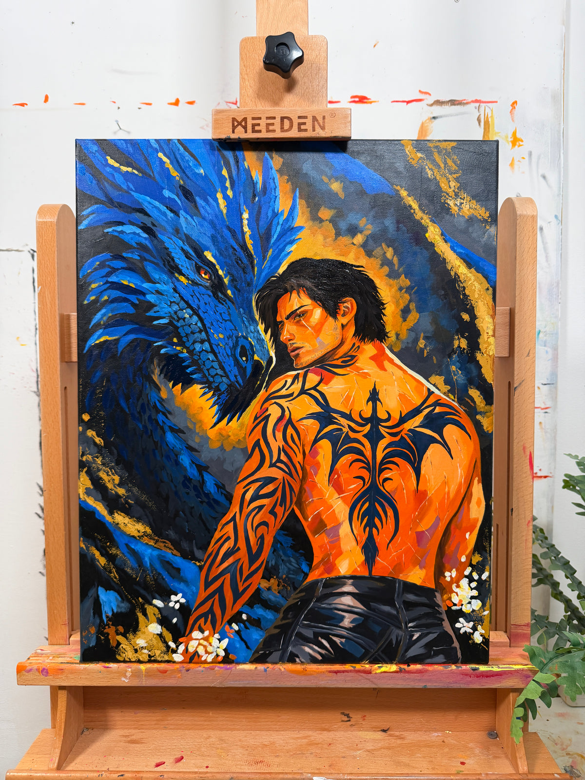 Heart of Shadows Original Painting