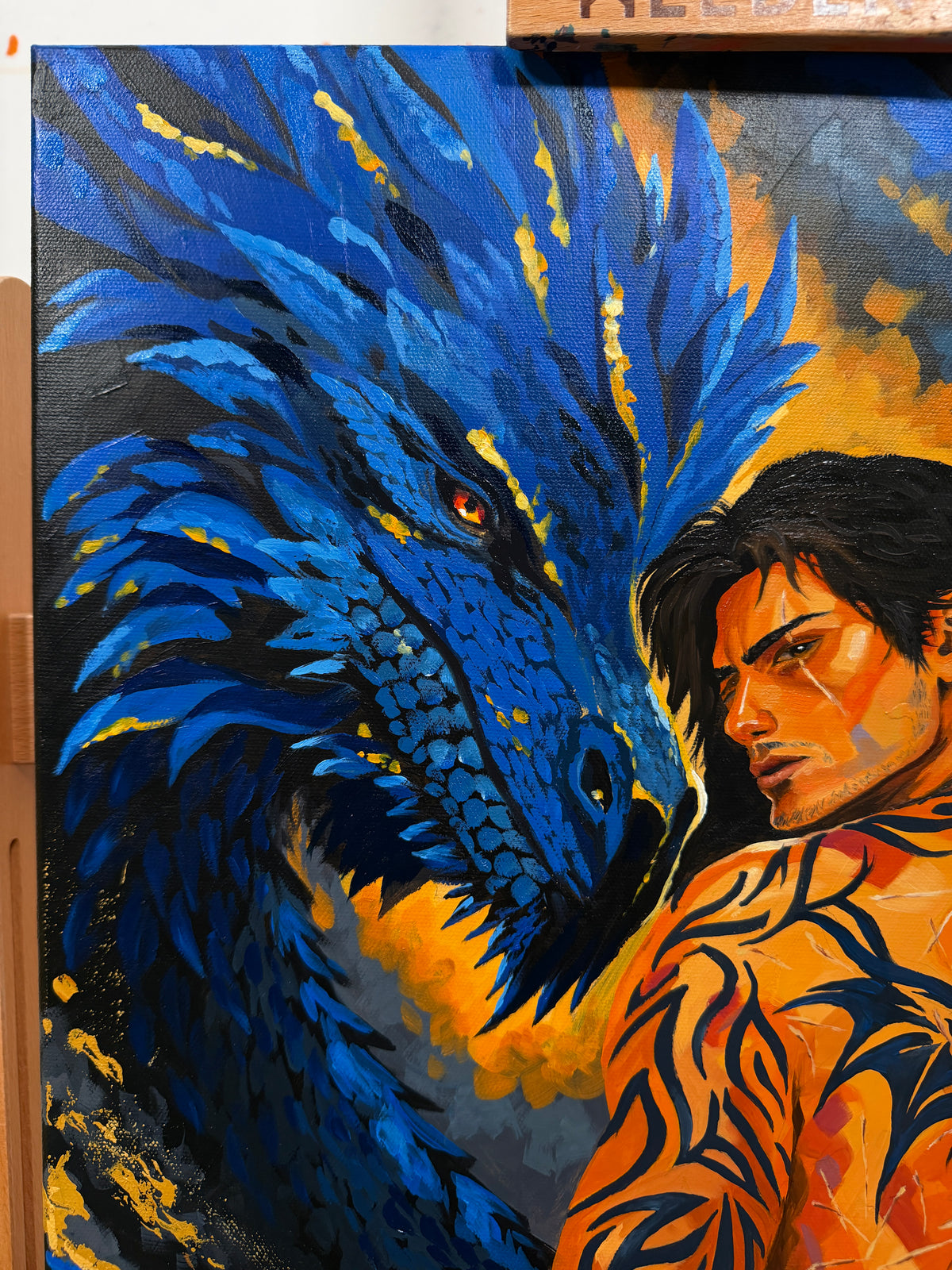 Heart of Shadows Original Painting