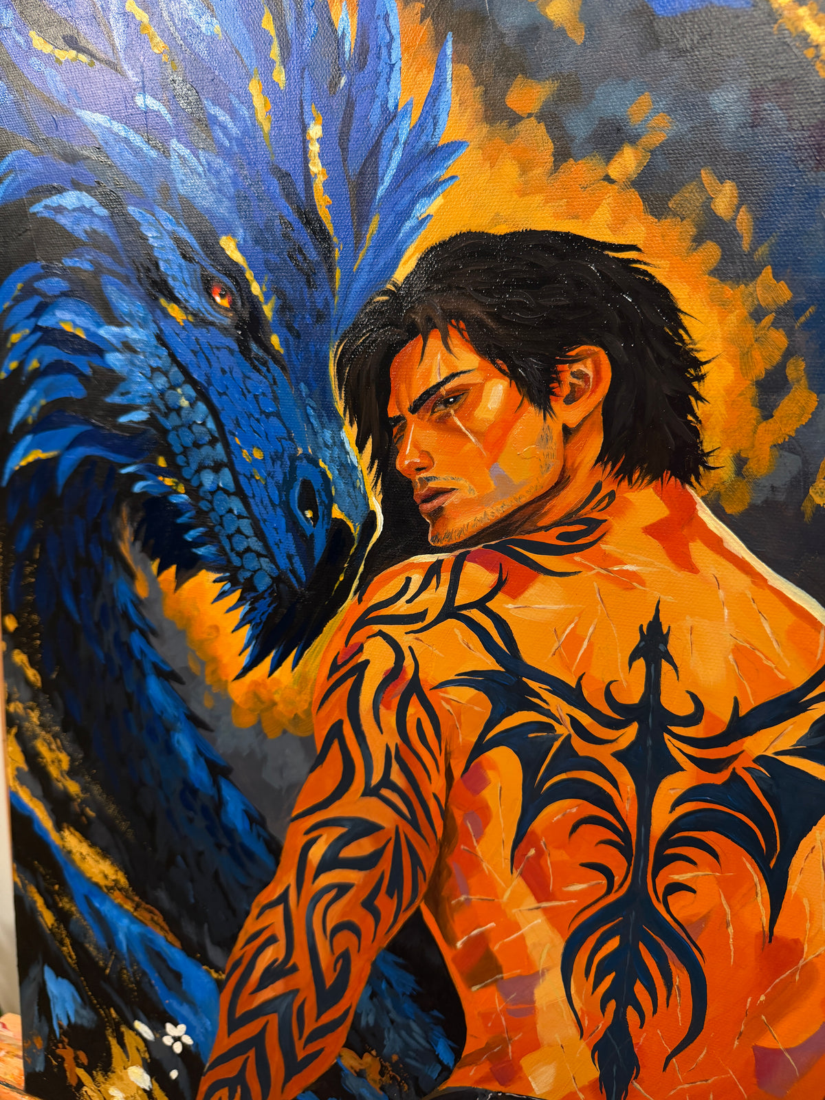 Heart of Shadows Original Painting