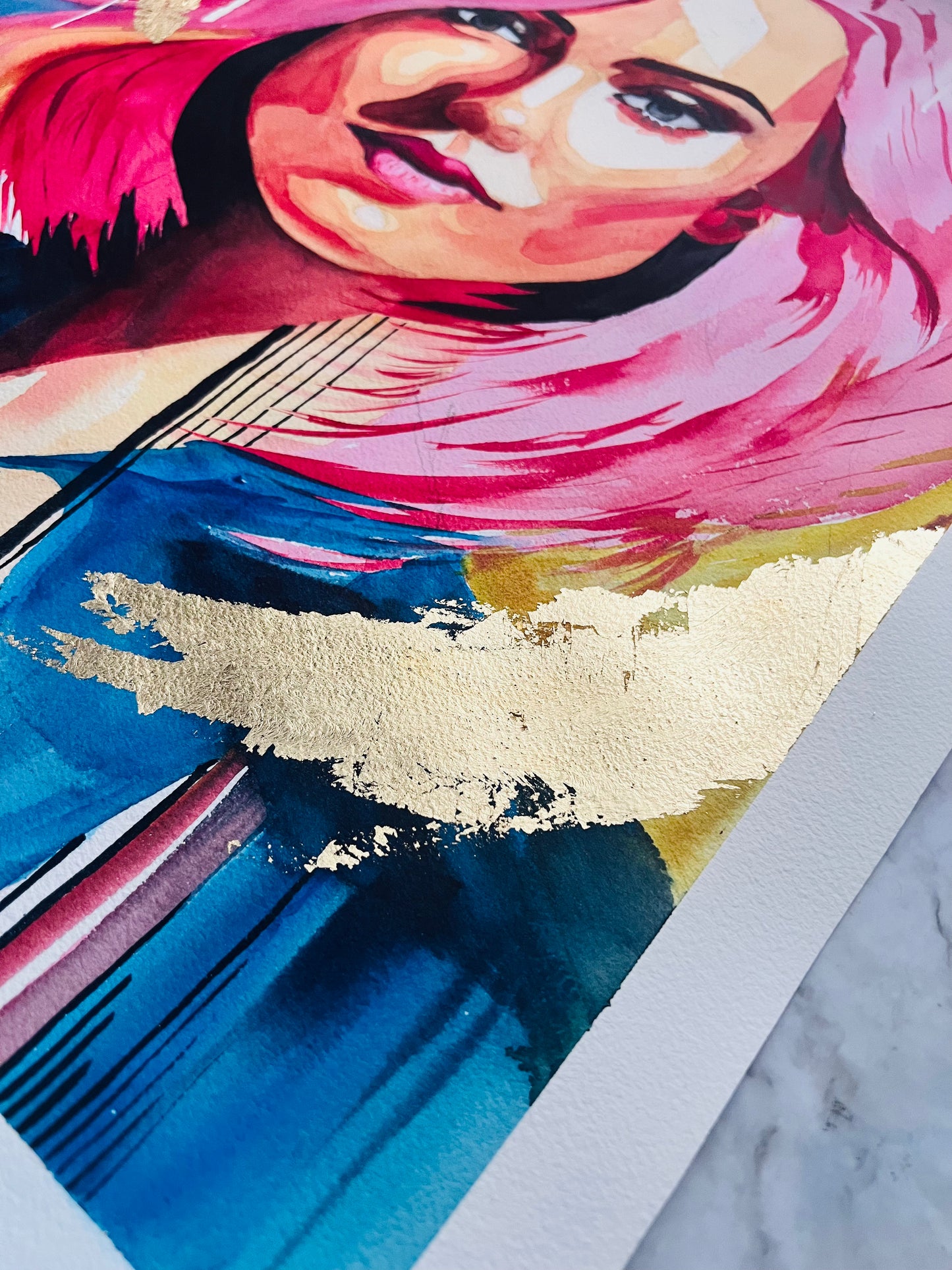 "Ethereal Beauty" Original Watercolor Painting