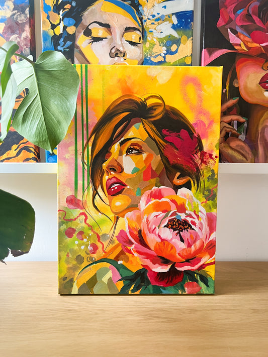 All That I Am Becoming Orginal Painting