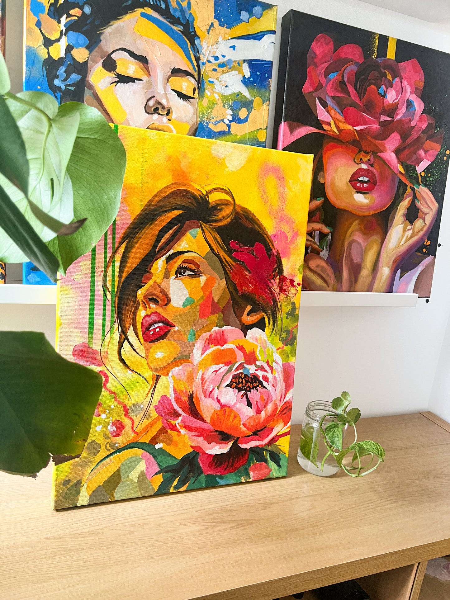All That I Am Becoming Orginal Painting