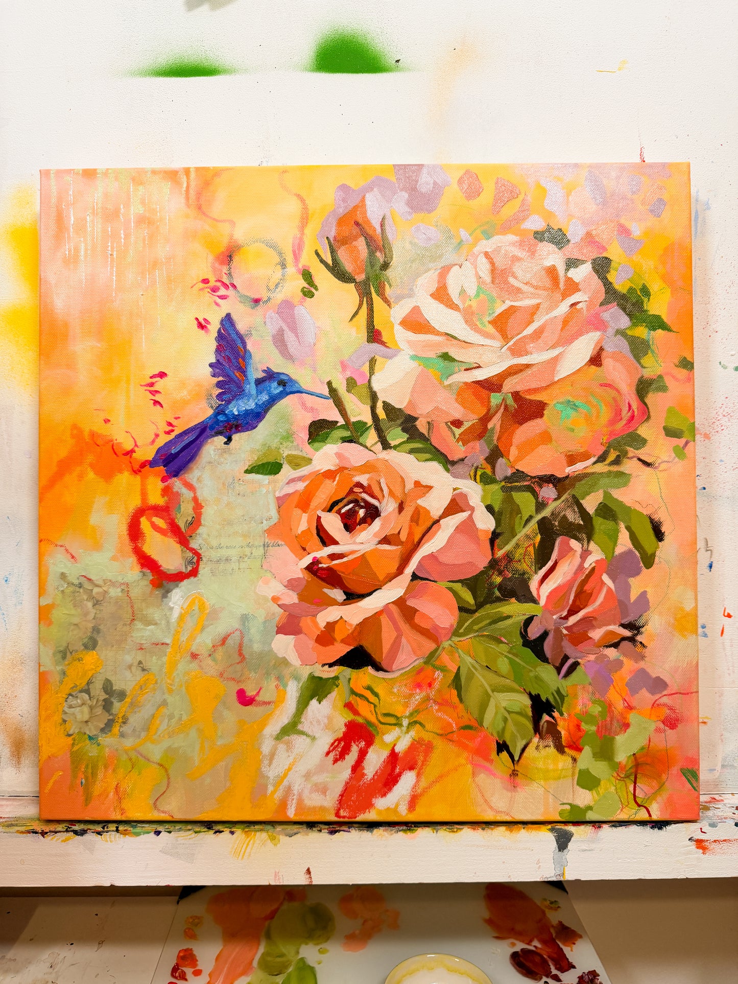 Amber Daydream Original Painting