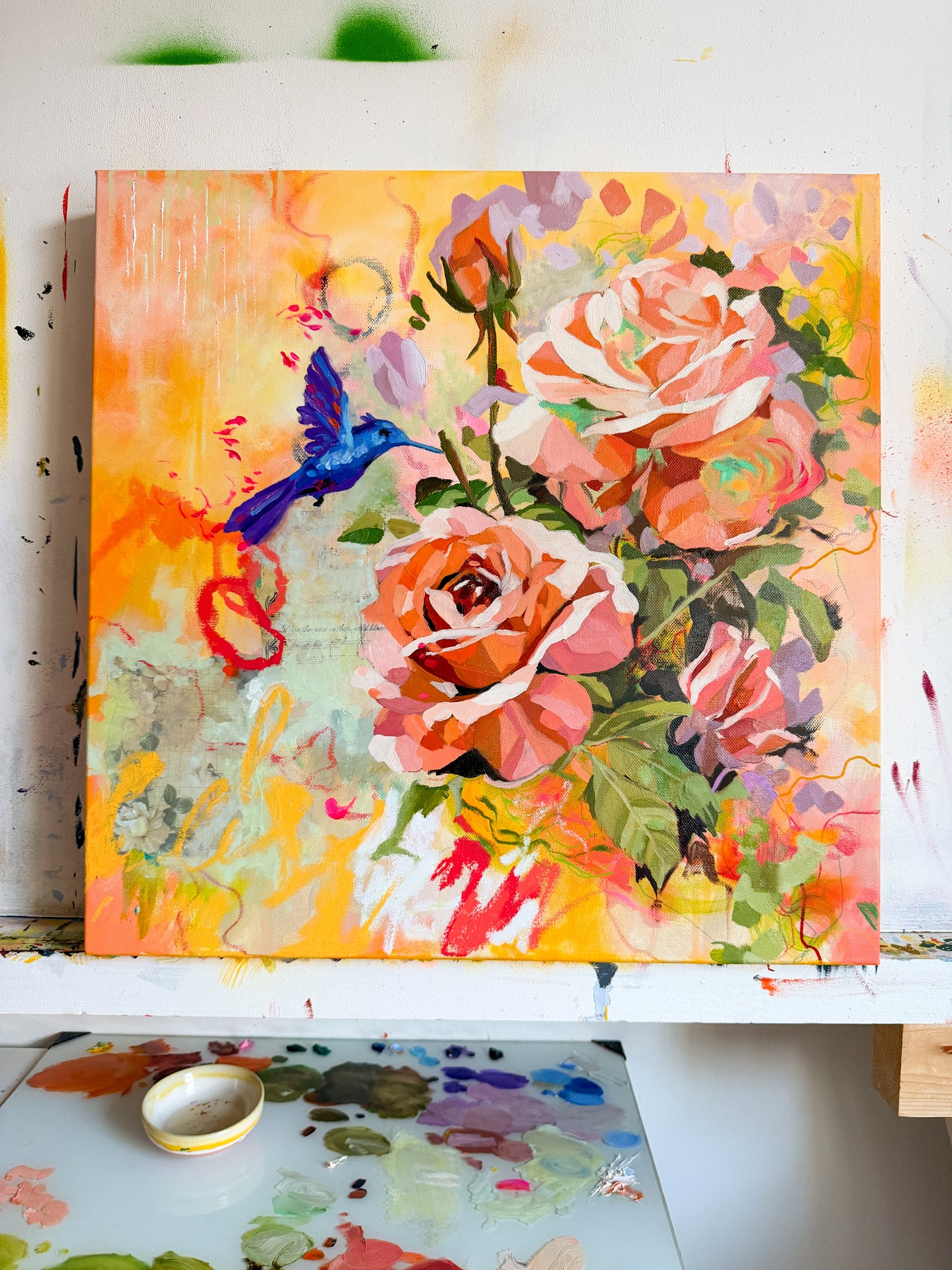 Amber Daydream Original Painting