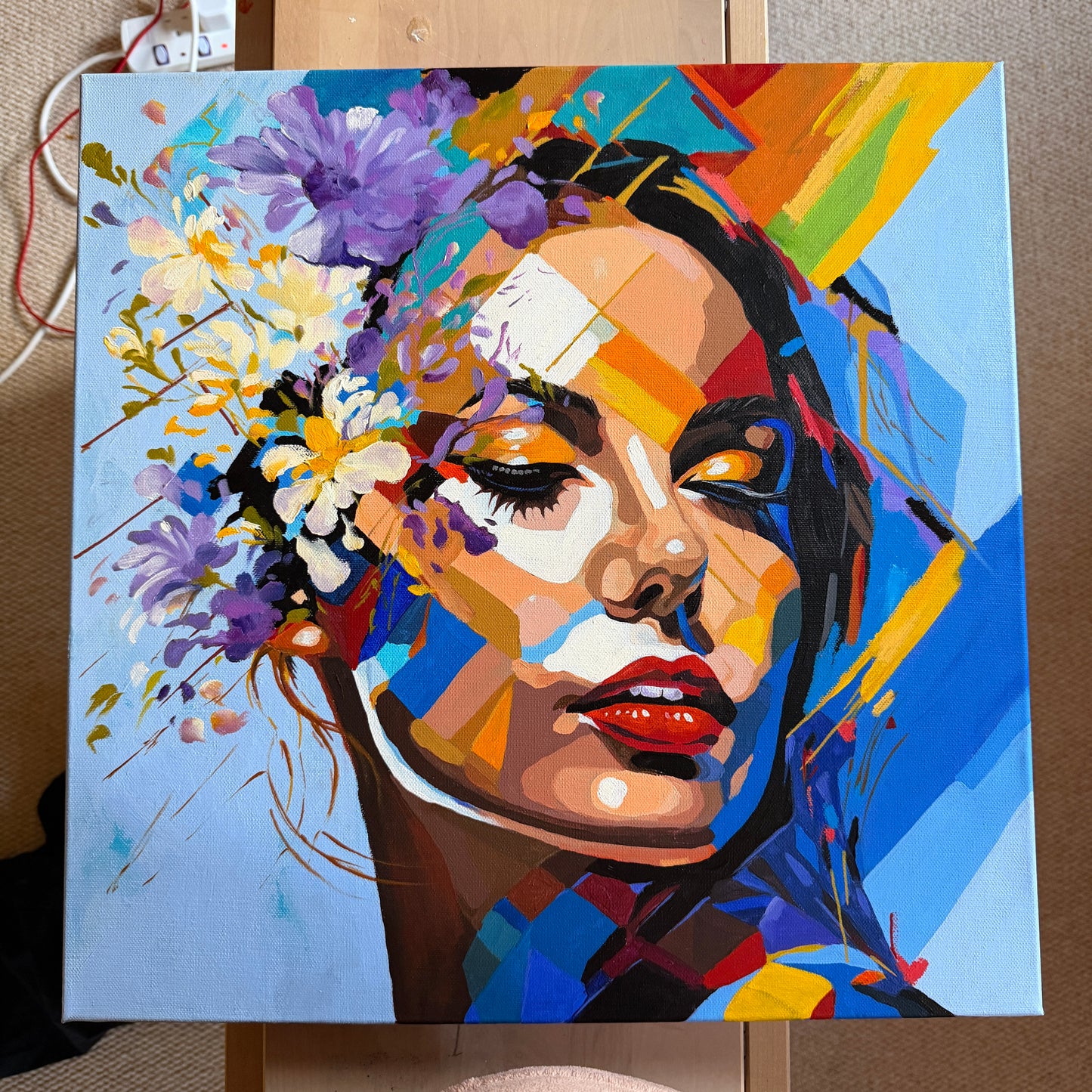 A Mind in Bloom Original Painting