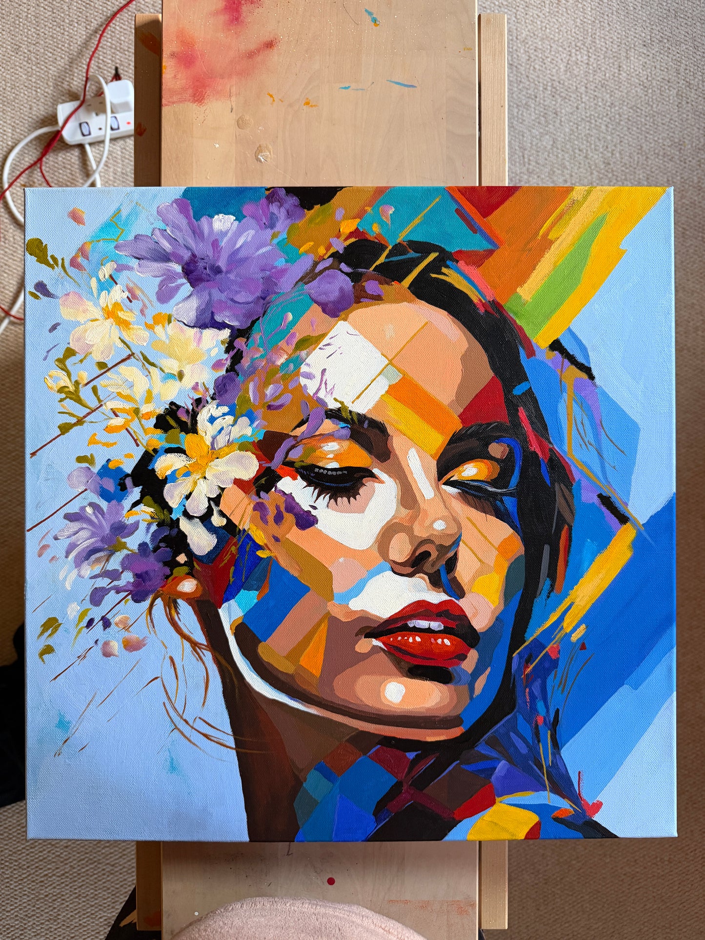 A Mind in Bloom Original Painting