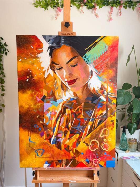 A Vivid Warmth Original Painting