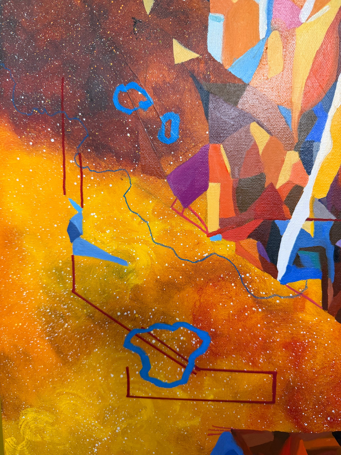 A Vivid Warmth Original Painting
