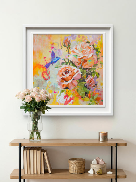 Amber Daydream Fine Art Print
