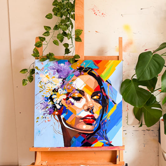A Mind in Bloom Original Painting